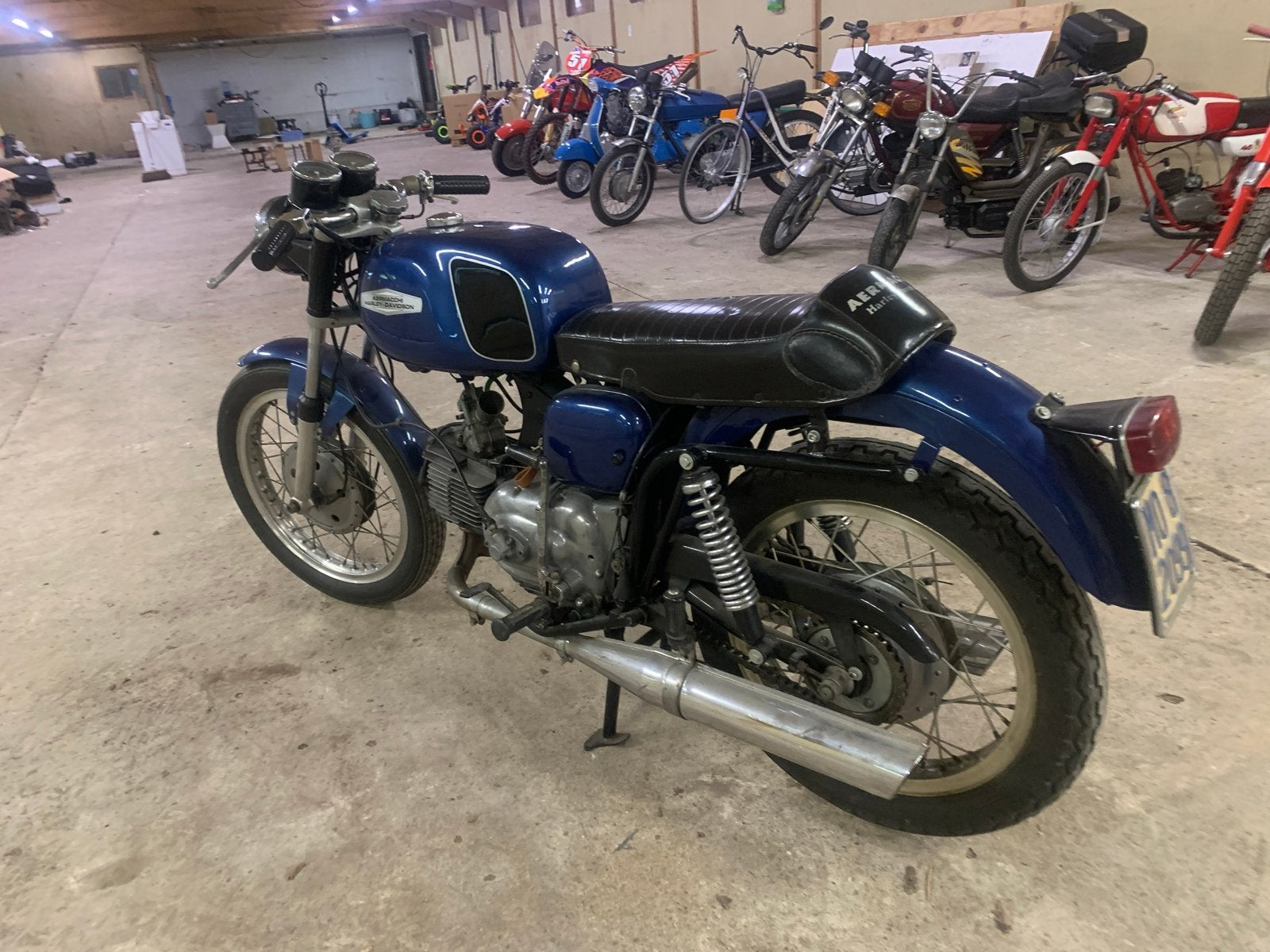 Aermacchi Harley Davidson TV 350 - Zeldzame Klassieker 1971, Italie, Aermacchi, Info@aermacchi.it, Overig