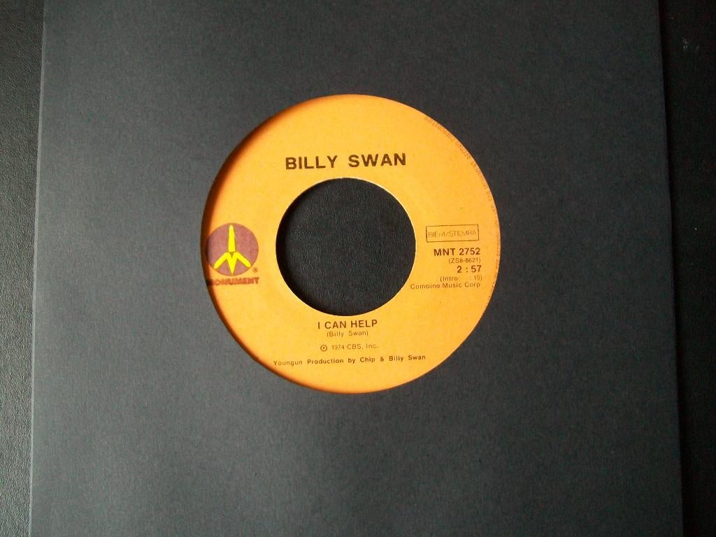 BILLY SWAN met I CAN HELP 7 inch uit 1974 in nieuwstaat , Verzenden, 7 inch, Single, 1970 - 1979