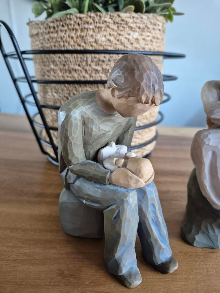 Willow Tree beelden: New Dad, Verzamelen, Beelden en Beeldjes, Ophalen of Verzenden, Zo goed als nieuw, Mens