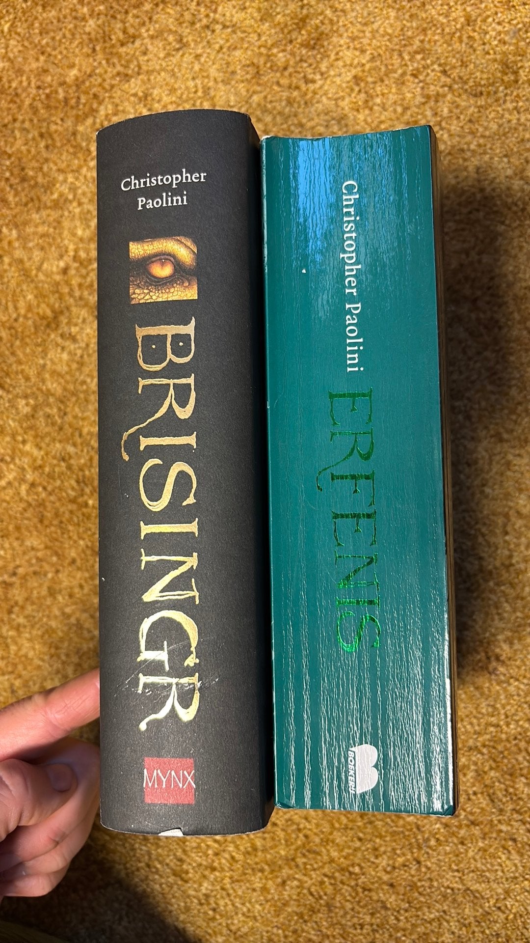 Christopher Paolini - het Erfgoed deel 3 Brisingr, Boeken, Ophalen of Verzenden, Gelezen