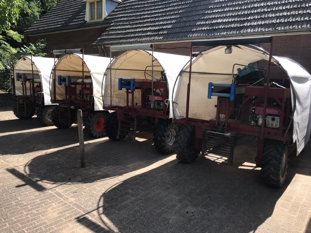 Asperge oogstmachine, Zakelijke goederen, Agrarisch | Werktuigen, Ophalen, Vollegrondsgroente, Oogstmachine