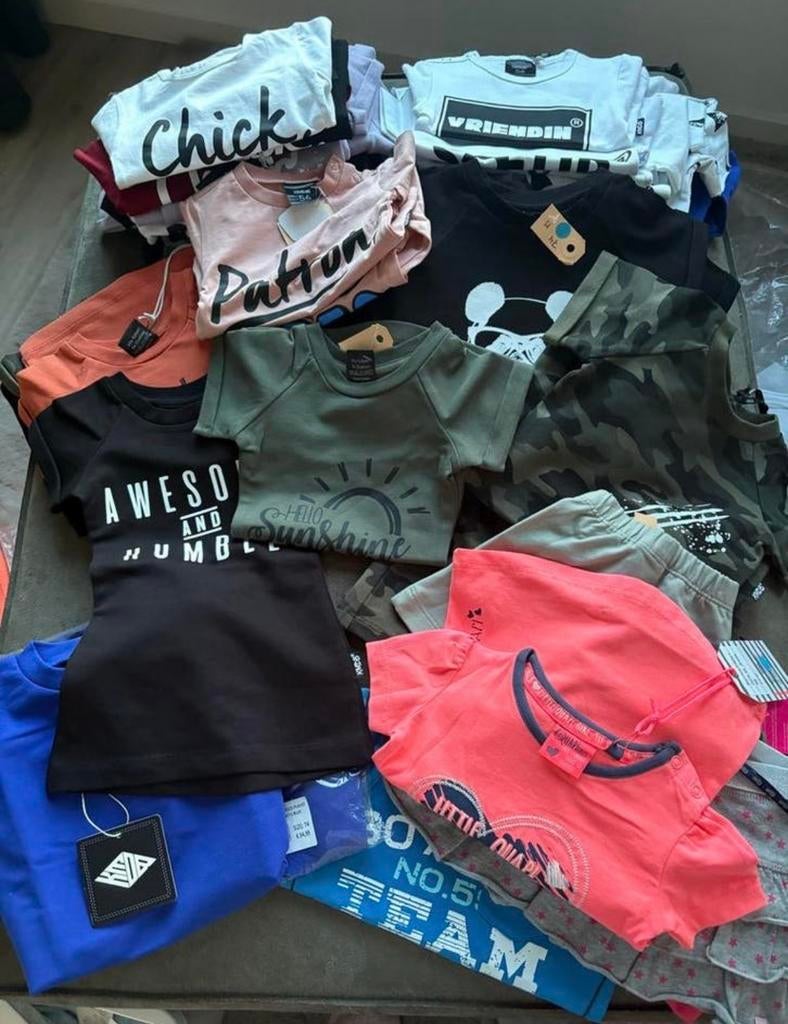 Partij baby- en kinderkleding, 100 stuks, Ophalen of Verzenden, Nieuw