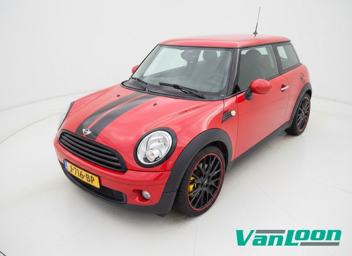 Mini Mini 1.4 One Pepper, Voorwielaandrijving, Zwart, 4 stoelen, 49 €/maand