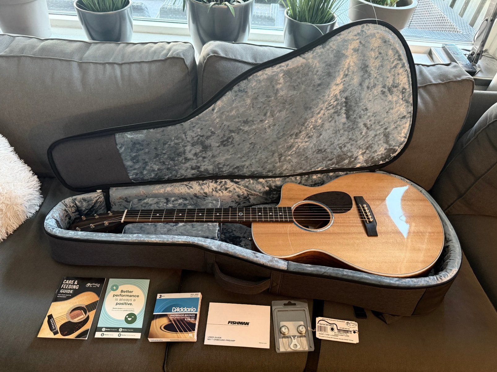Martin SC13e Road Series Prachtstaat!, Ophalen, Zo goed als nieuw, Western- of Steelstringgitaar