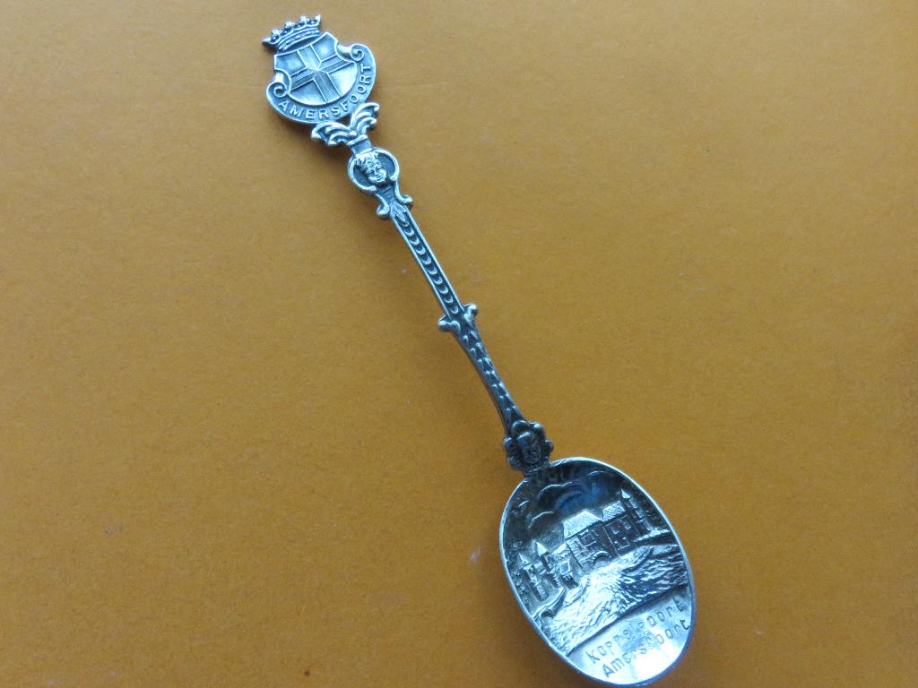 Zilver. Amersfoort zilveren lepeltje . 11 cm, Antiek en Kunst, Verzenden