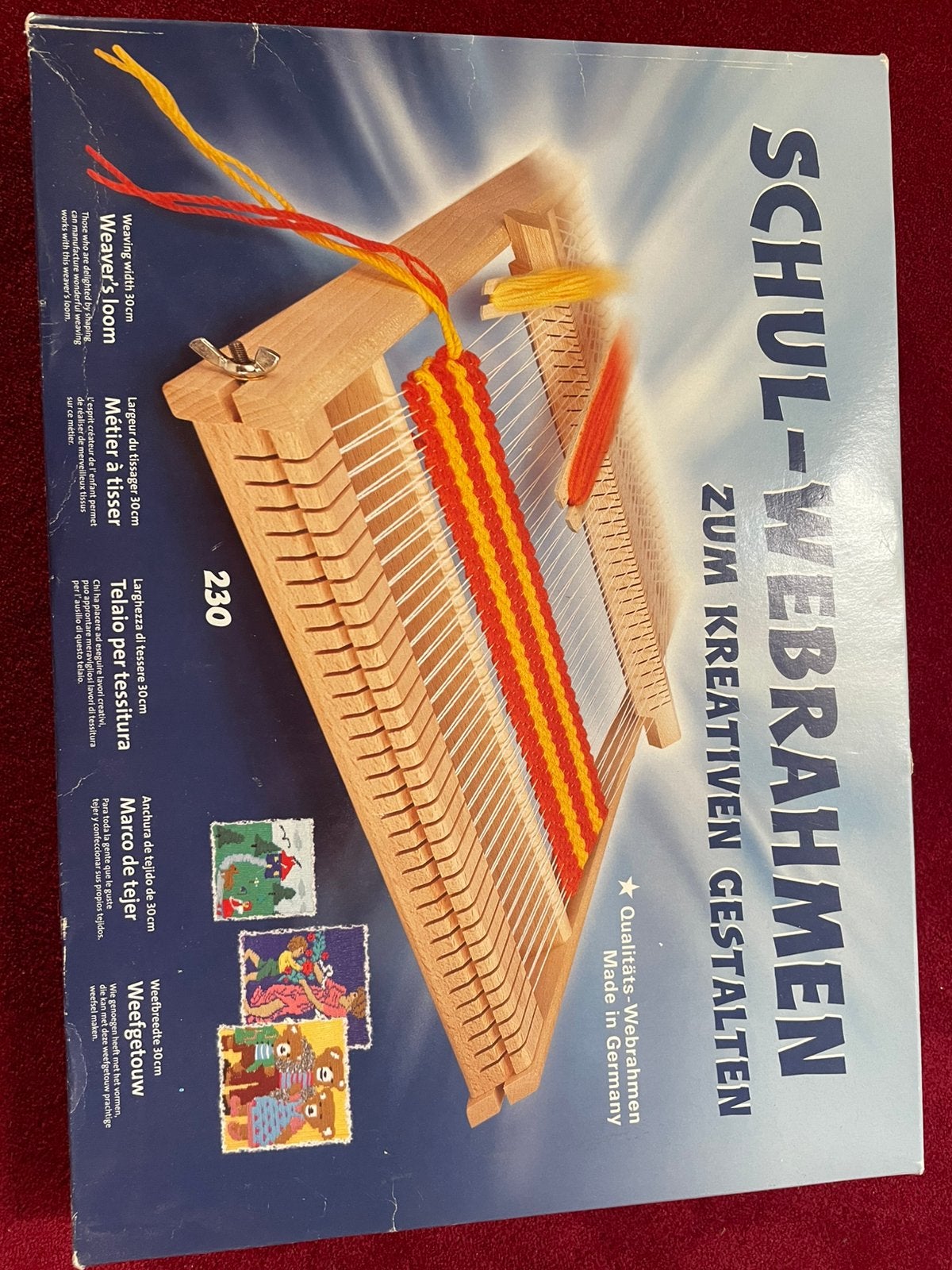 Weefgetouw, Ophalen, Gebruikt