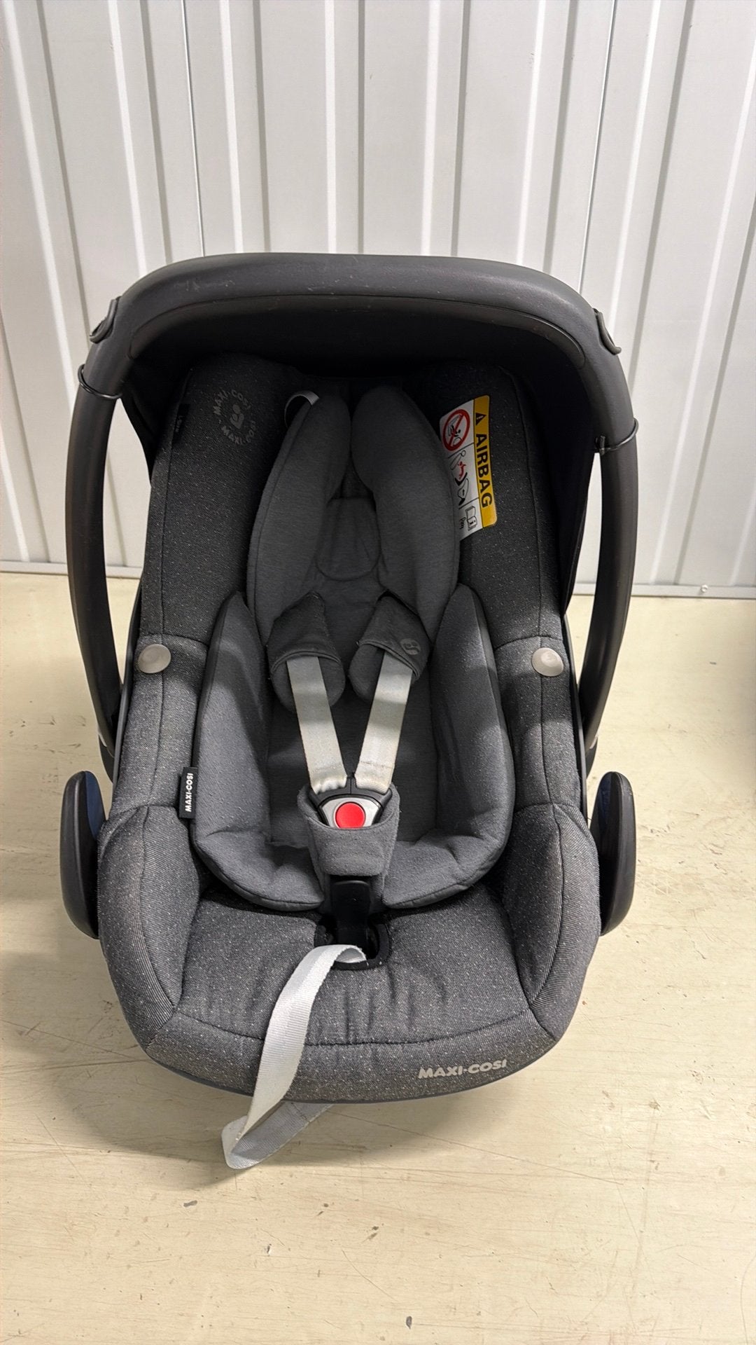 Maxi Cosi draagbare autostoel Pebble Pro incl. base, Ophalen of Verzenden, Zo goed als nieuw, Isofix, 0 t/m 13 kg