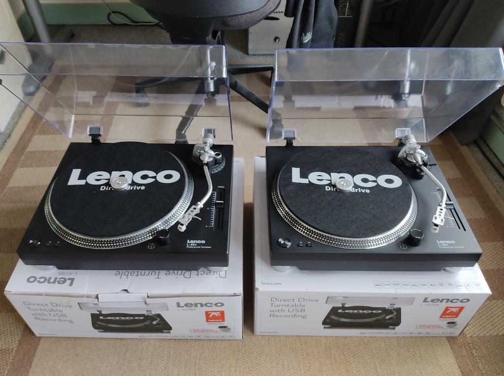 Lenco L 401draaitafels te koop, Pitch-regelaar, Zo goed als nieuw, Platenspeler, Ophalen