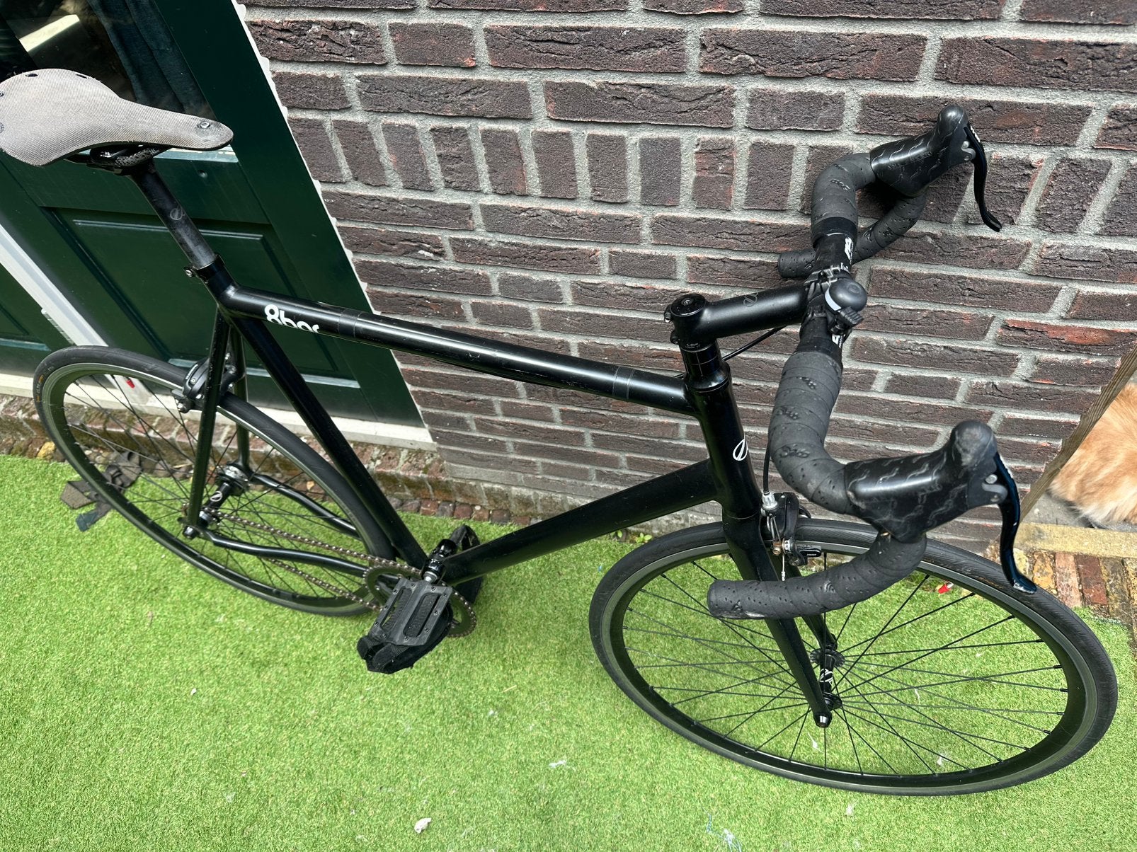 8bar fixed gear fixie fiets, Minder dan 10 versnellingen, Velgrem, Zo goed als nieuw, Ophalen