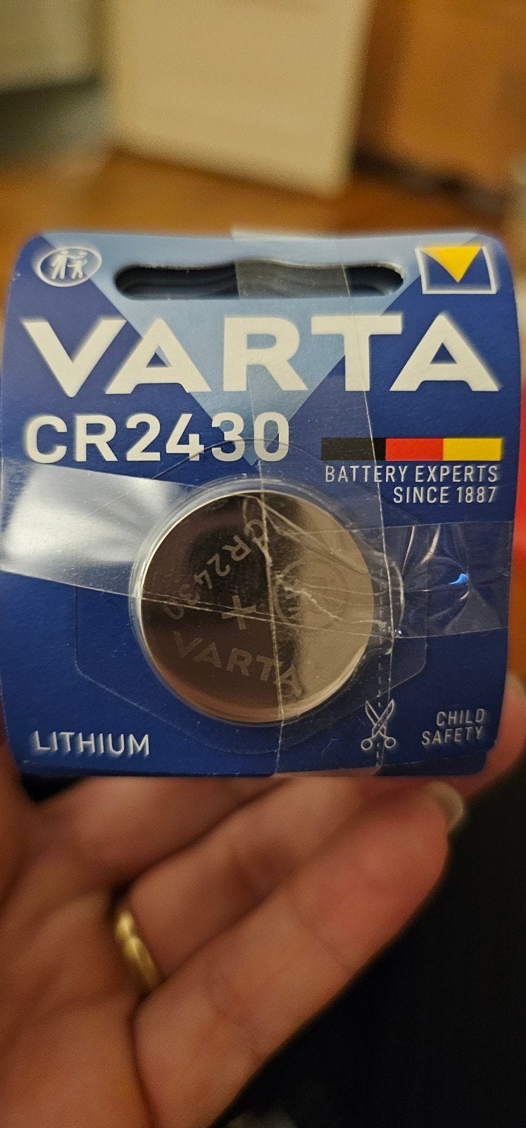 Varta CR2430 Lithium Knoopcel Batterij - 16 stuks, Ophalen of Verzenden, Nieuw