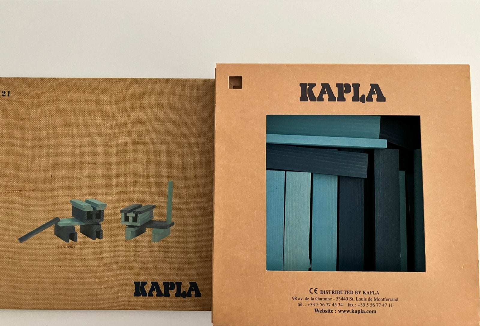Kapla boek 21 compleet met plankjes, Kinderen en Baby's, Speelgoed | Bouwstenen, Ophalen of Verzenden, Gebruikt, Overige merken