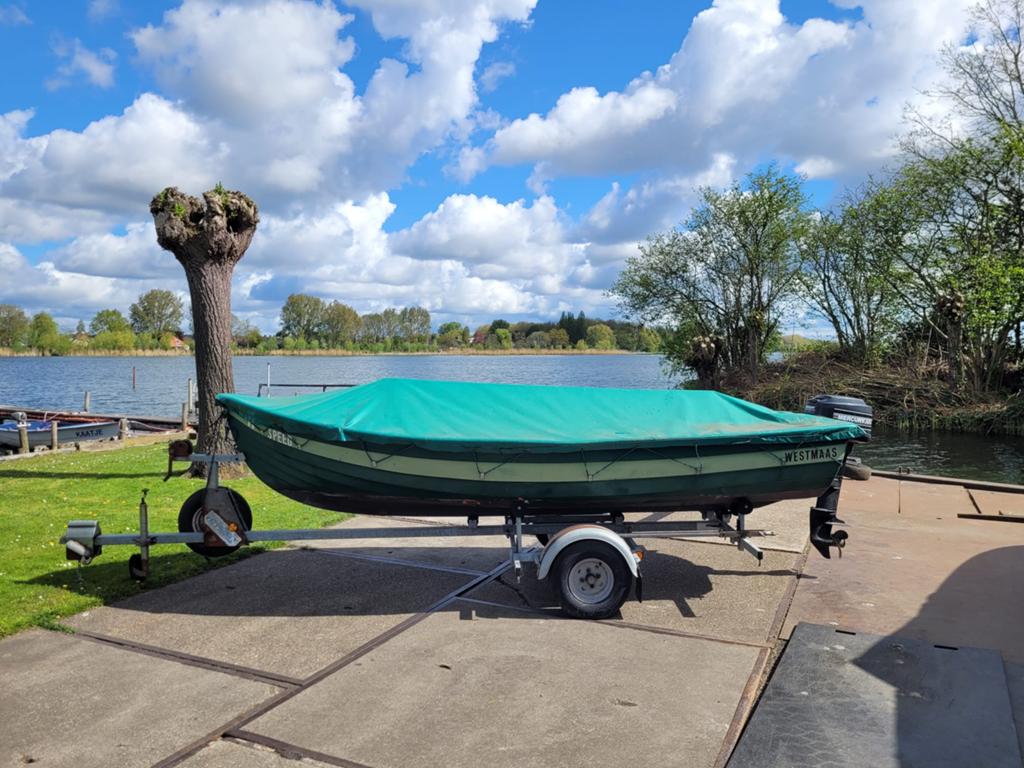 Sloep, Watersport en Boten, Motorboten en Motorjachten, Sloep, Ophalen, Zo goed als nieuw, Trailer
