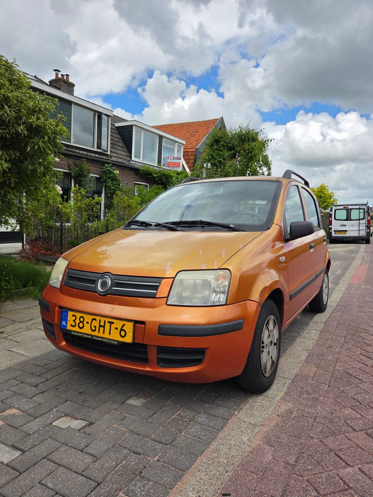 Fiat Panda 1.2 44KW 60PK 2008 172.810KM, Voorwielaandrijving, Stof, Origineel Nederlands, Overige kleuren