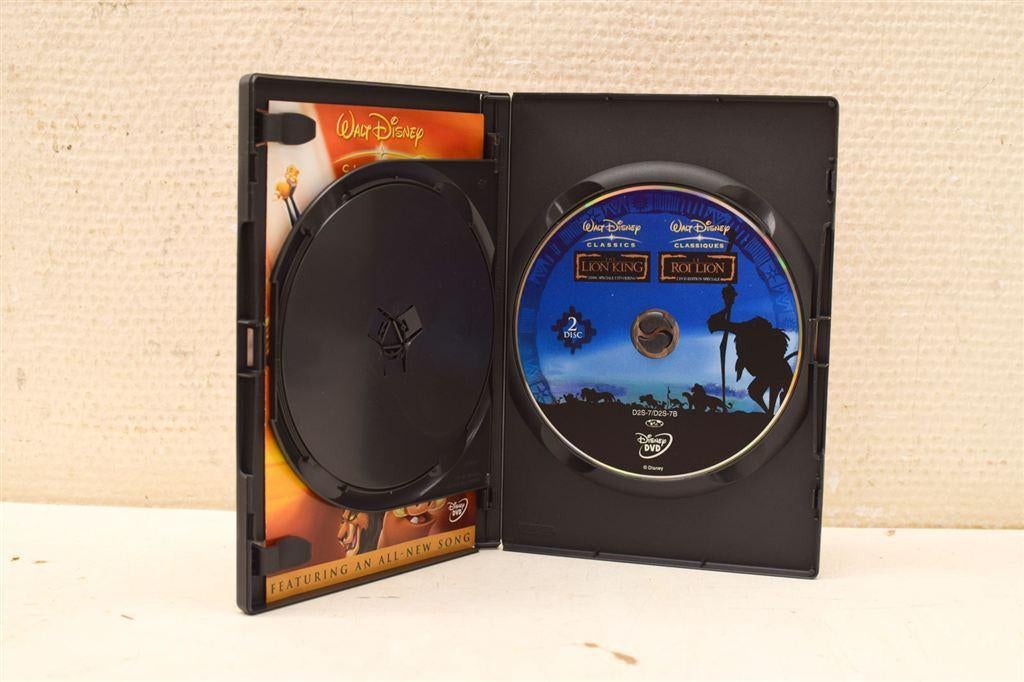 2 dvd set The Lion King 44664, Ophalen of Verzenden, Gebruikt