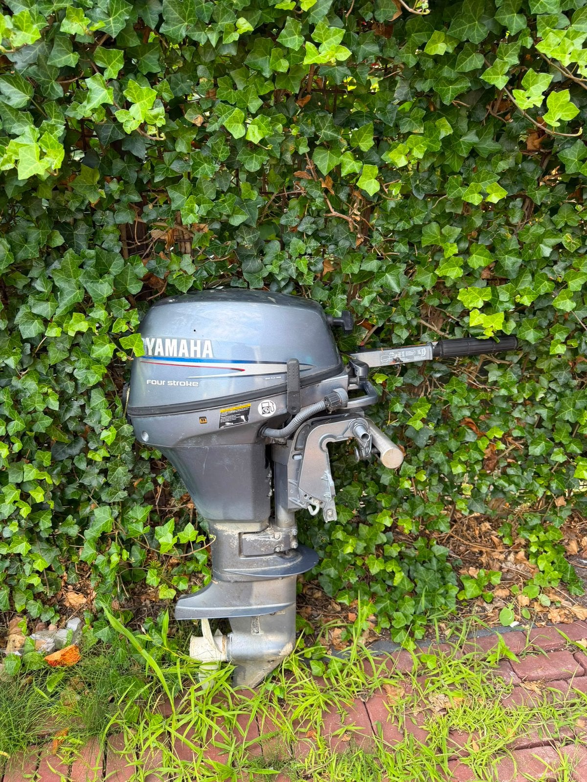 Yamaha 8 pk 4-takt buitenboordmotor - Licht gebruikt, Ophalen, 5 tot 10 pk, Viertaktmotor, Zo goed als nieuw