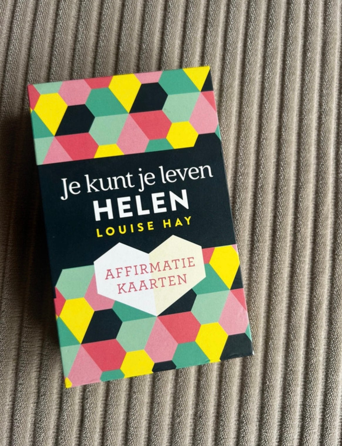 Louise Hay - Affirmatiekaarten – Je kunt je leven helen, Ophalen of Verzenden, Zo goed als nieuw, Louise Hay