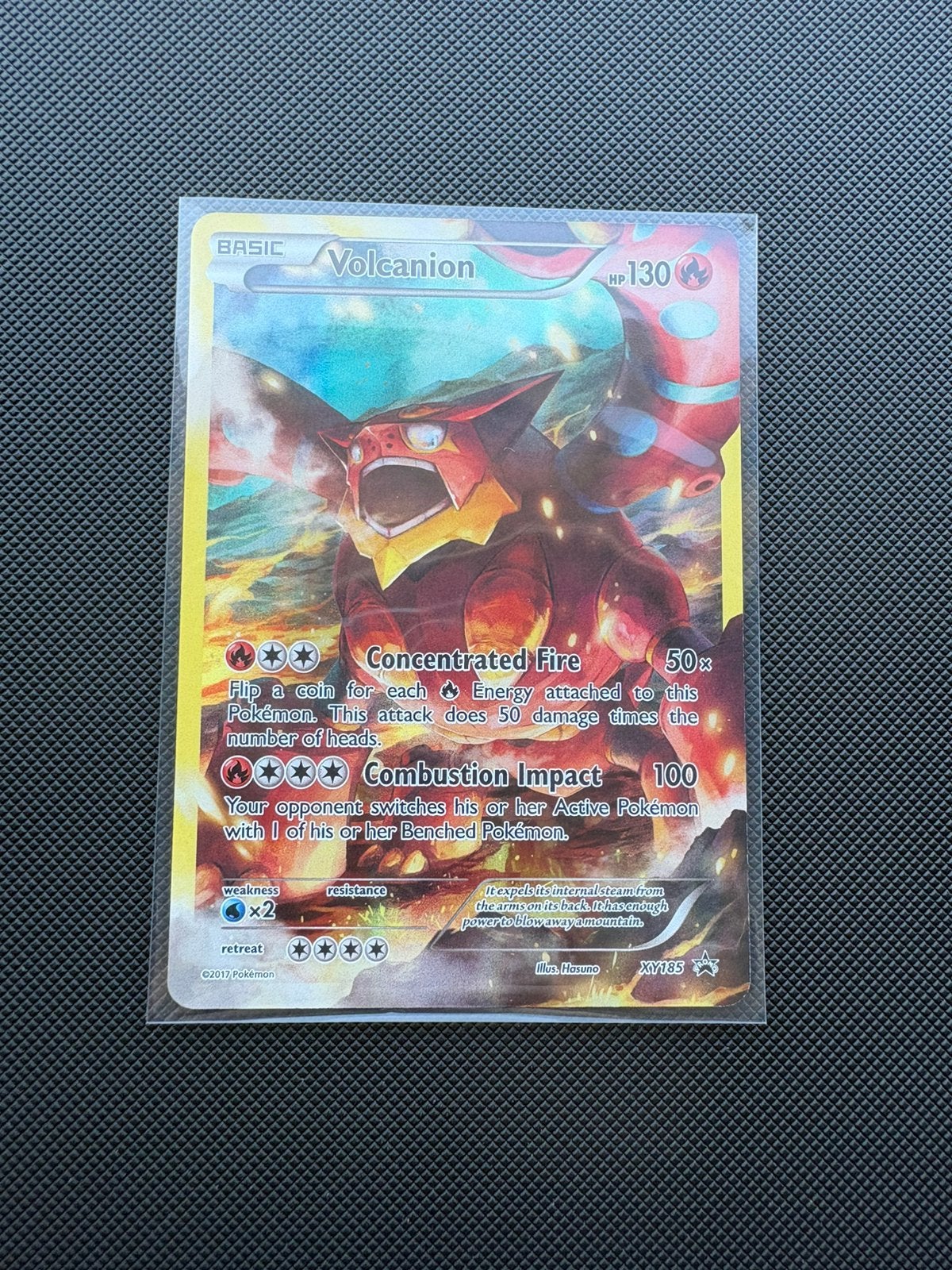 Volcanion XY185 Black Star Promo, Ophalen of Verzenden, Nieuw, Losse kaart