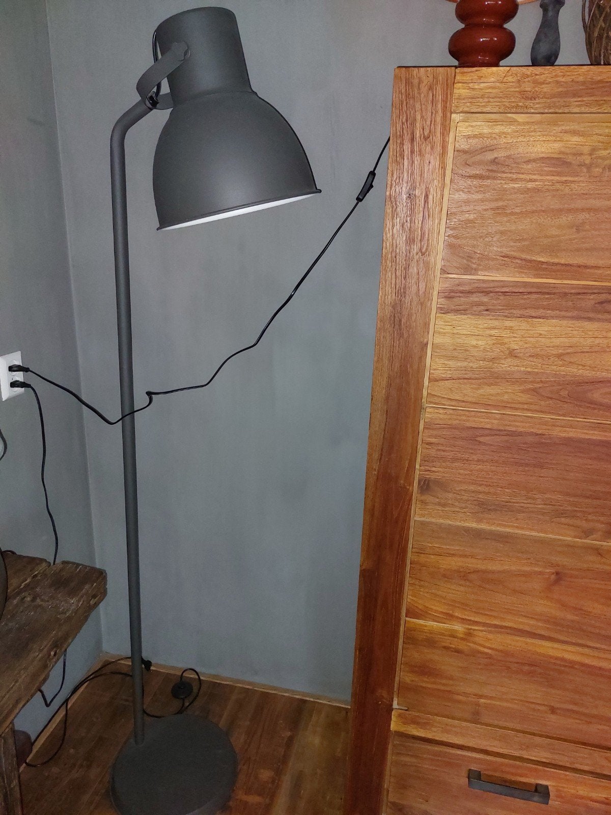 Staande lamp ikea, Huis en Inrichting, Lampen | Vloerlampen, Ophalen of Verzenden, 150 tot 200 cm