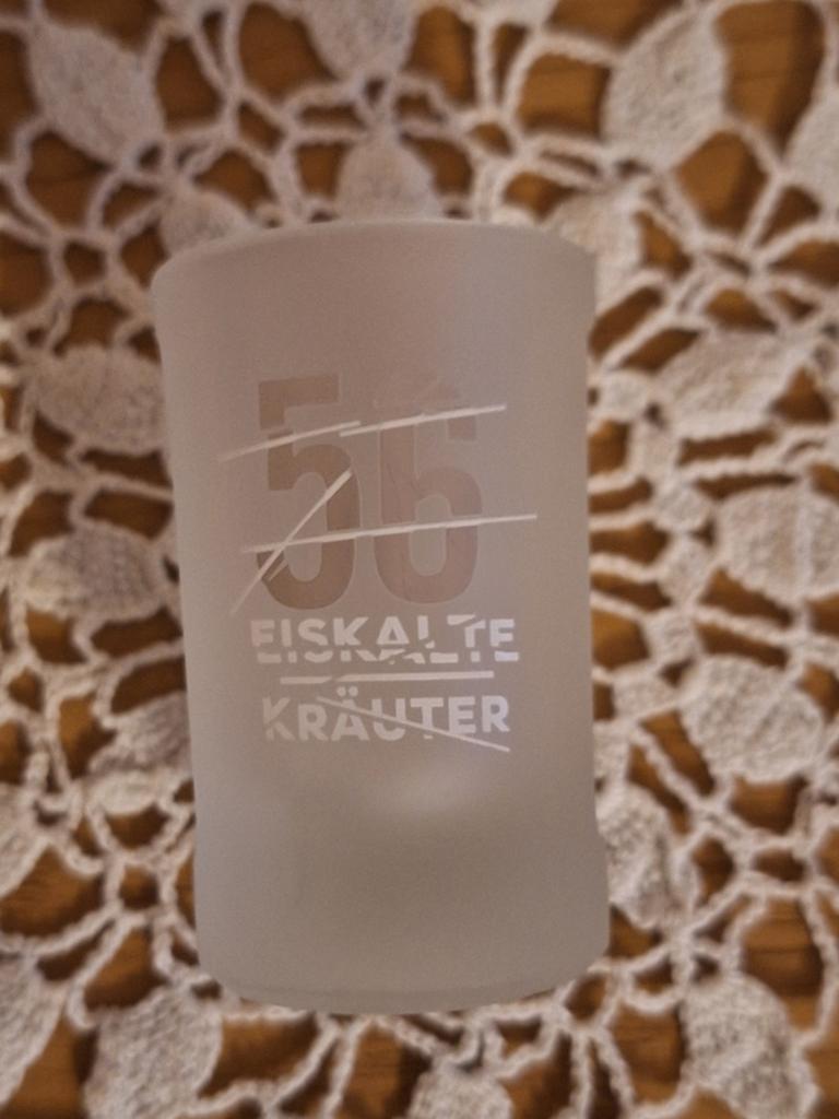 56 kruiden glas - Jägermeister, Ophalen of Verzenden, Gebruiksvoorwerp