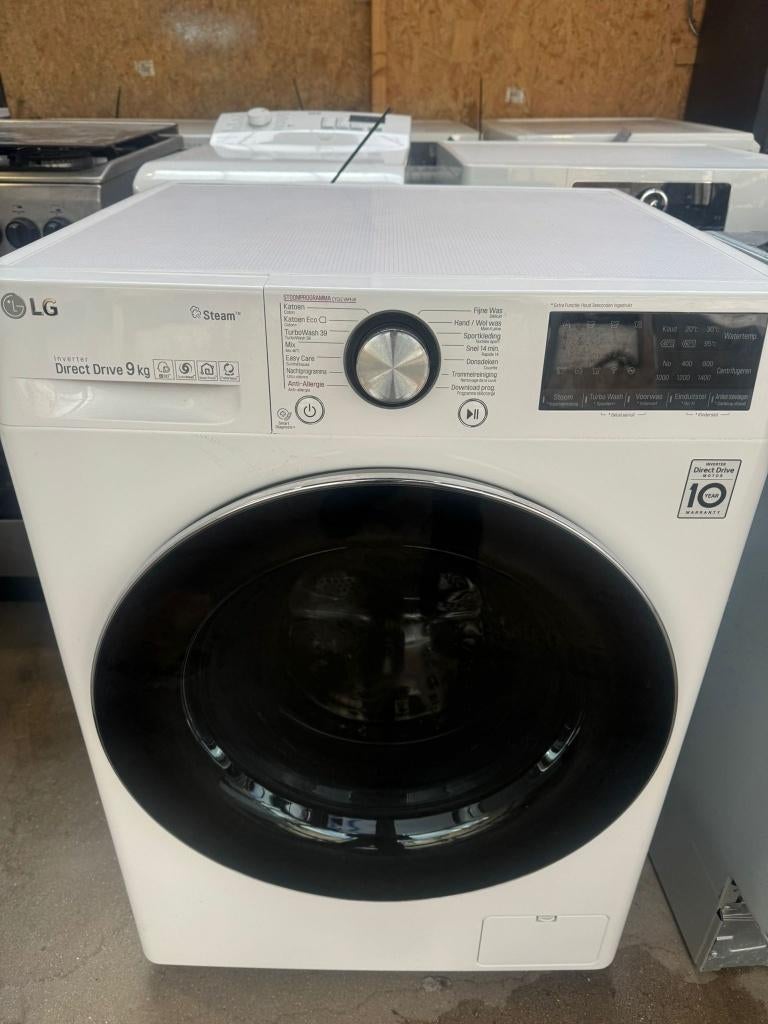 LG Wasmachine 9kg donderdag koopavond!, 1200 tot 1600 toeren, 8 tot 10 kg, Ophalen of Verzenden, Zo goed als nieuw