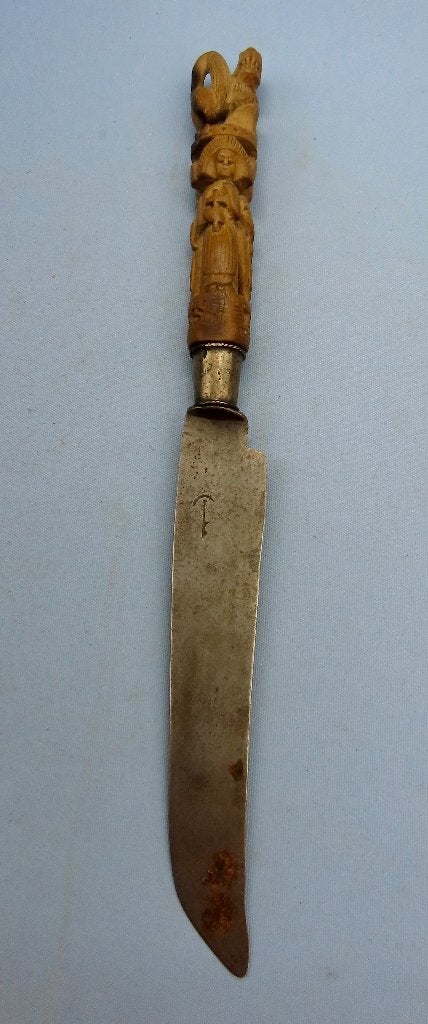 Paeremes - Paardenmes - 1883 - datum + monogram, Ophalen of Verzenden