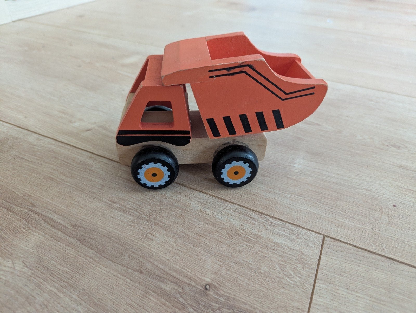 Houten kiepwagen - Speelgoed van hout, Ophalen of Verzenden