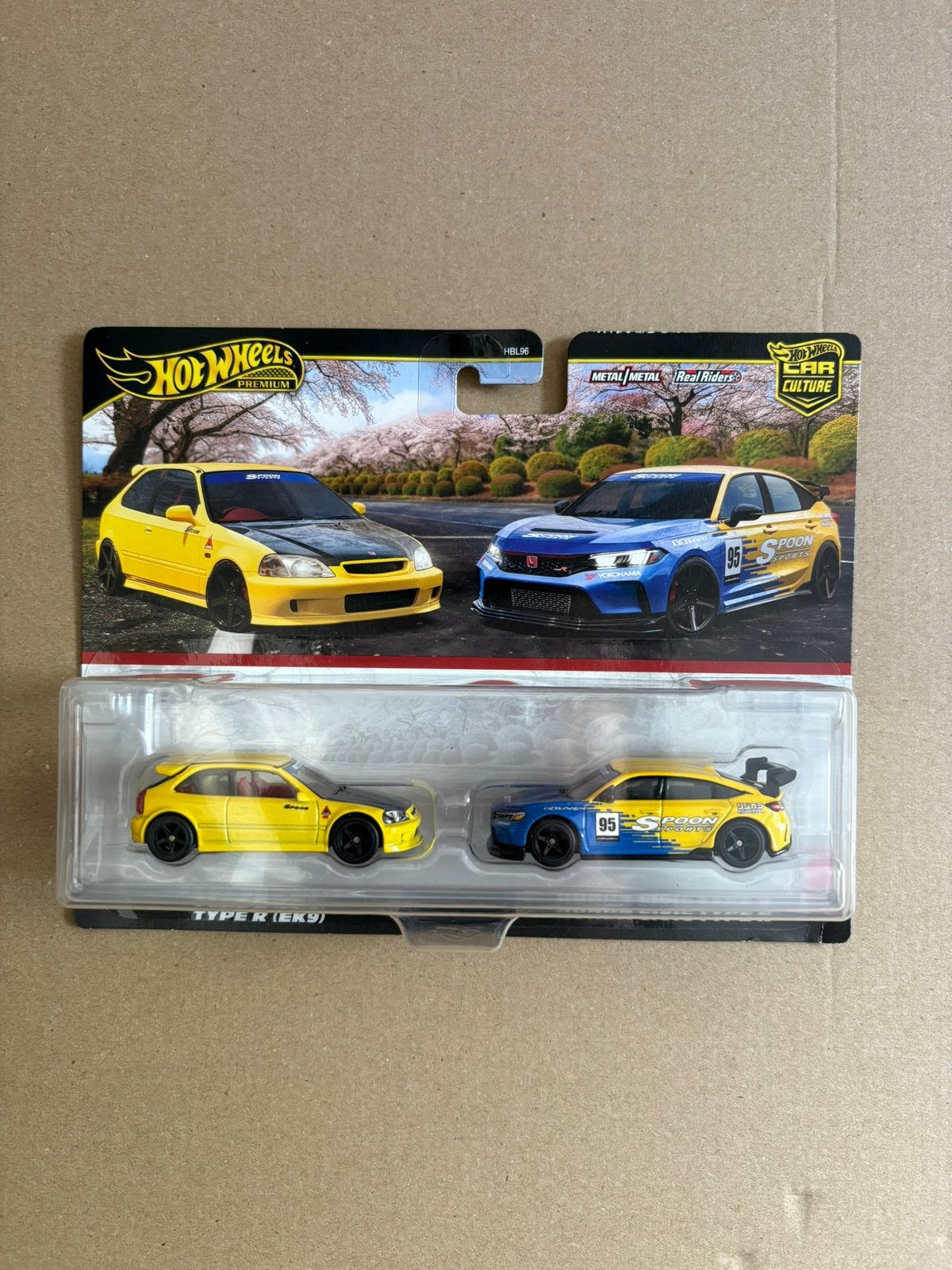 Hot Wheels Premium Honda 2-Pack, Hobby en Vrije tijd, Ophalen of Verzenden, Zo goed als nieuw, Auto