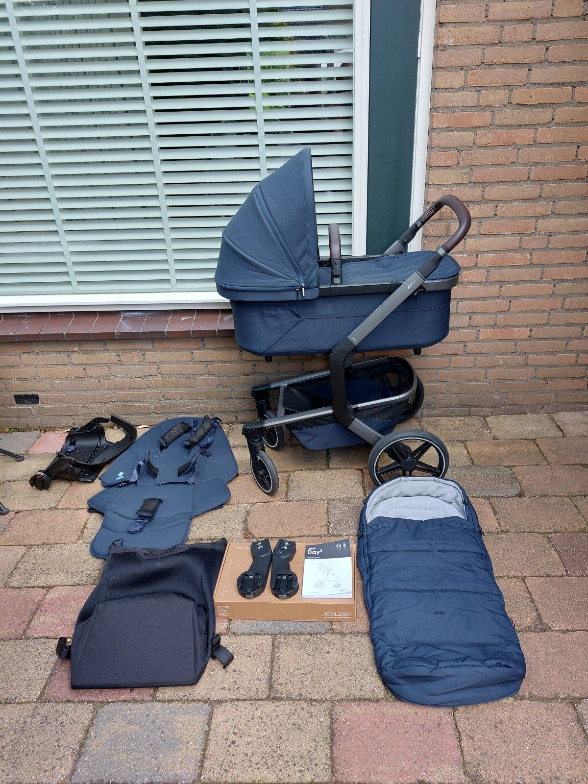 Joolz Day 5 navi blue kinderwagen, Kinderen en Baby's, Kinderwagens en Combinaties, Ophalen, Zo goed als nieuw, Combiwagen, Overige merken