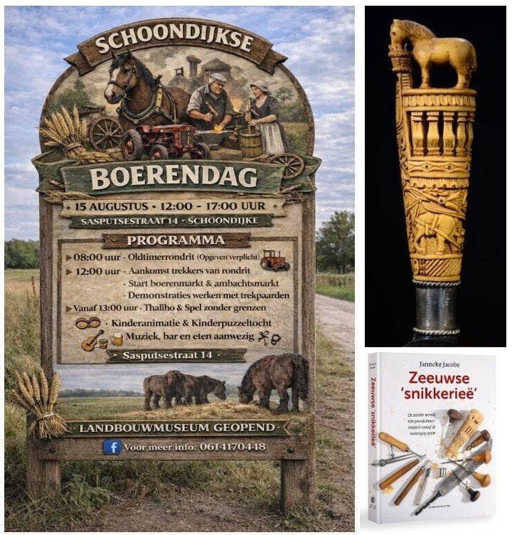 ZEEUWS PAARDENMES - ZAT 15 AUG - BOERENDAG SCHOONDIJKE 2026, Ophalen, Zo goed als nieuw