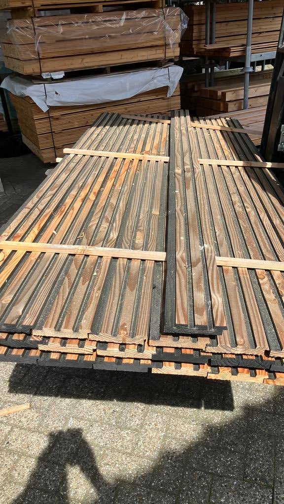 Douglas deen rabat  2 tone 245cm lang 25 st, Ophalen, Zo goed als nieuw, 250 cm of meer, Planken