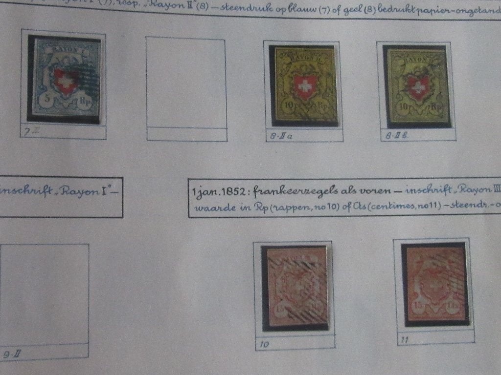 Nico Verzameling Liechtenstein/Zwitserland, Postzegels en Munten, Ophalen of Verzenden, Buitenland