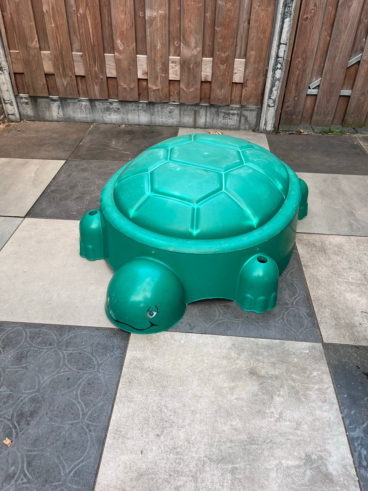 Zandbak schildpad, Kinderen en Baby's, Speelgoed | Buiten | Zandbakken, Ophalen, Gebruikt