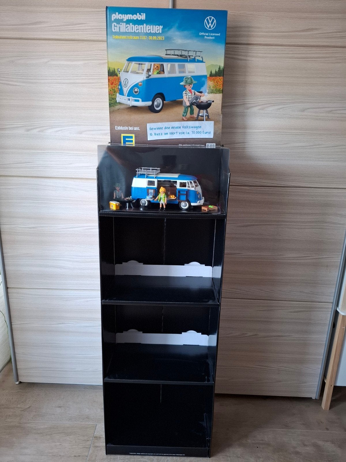 Playmobil Volkswagen T1 Winkel Display met Vitrine, Ophalen, Zo goed als nieuw, Jongen of Meisje
