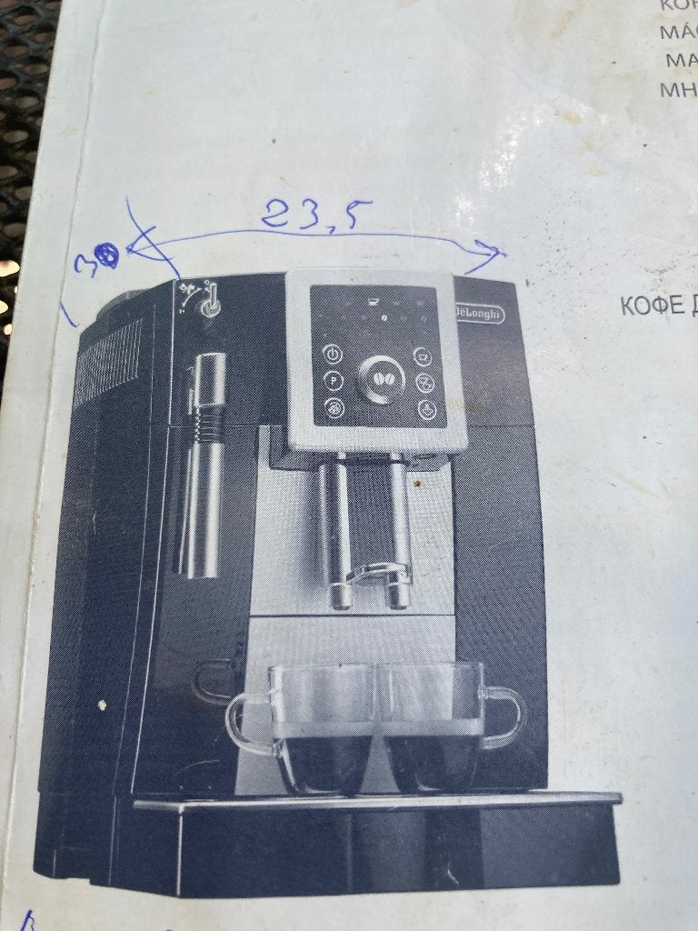 2. DeLonghi koffie machines niet werkend voor 1/2 kopjes kof, Witgoed en Apparatuur, Ophalen, Koffiemachine, 1 kopje, Niet werkend