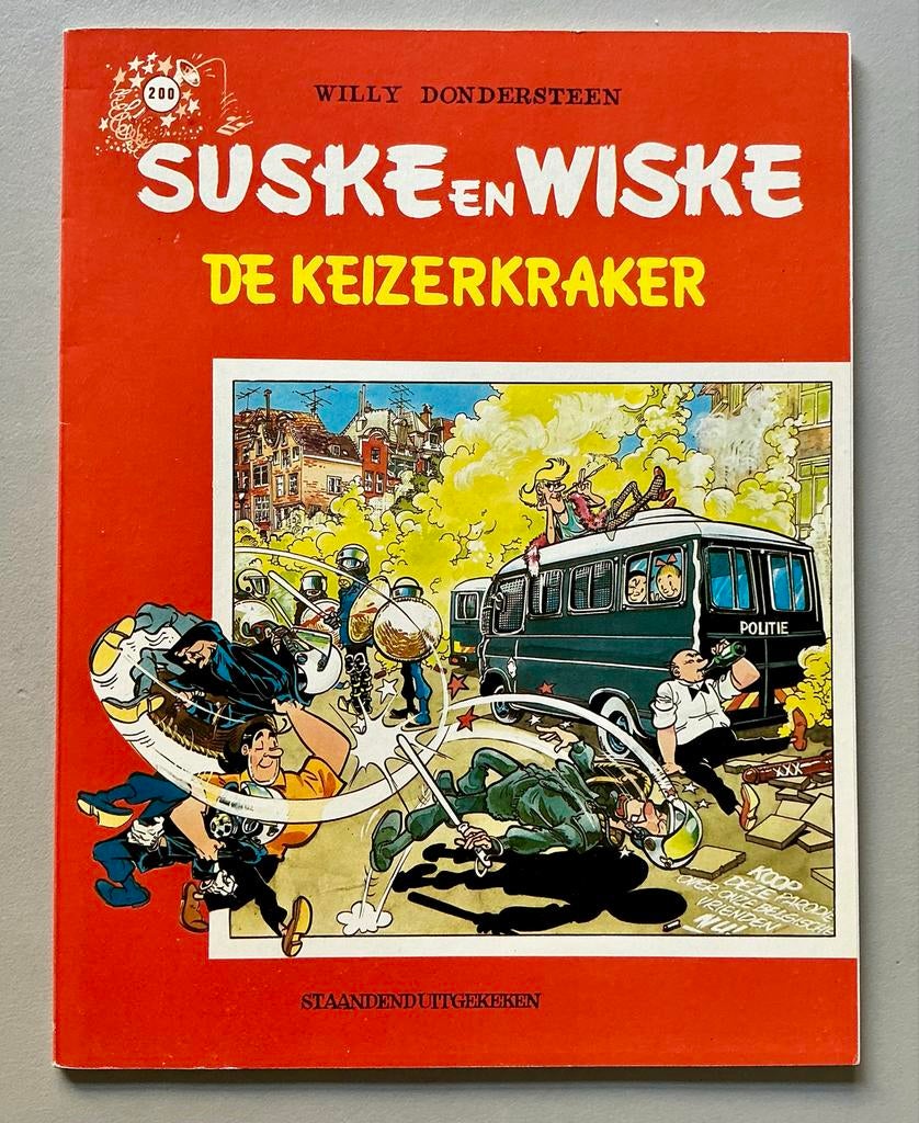 Suske en Wiske - De Keizerkraker (parodie) - 1982, Boeken, Eén stripboek, Ophalen of Verzenden, Zo goed als nieuw