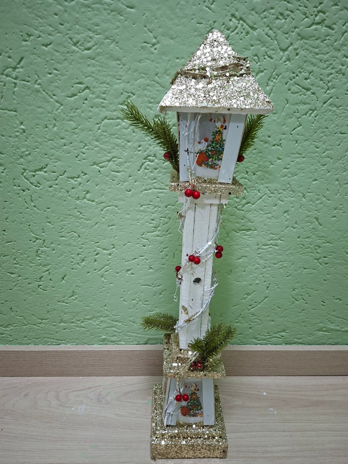 2 leuke kerst lantaarns met licht, Ophalen, Nieuw