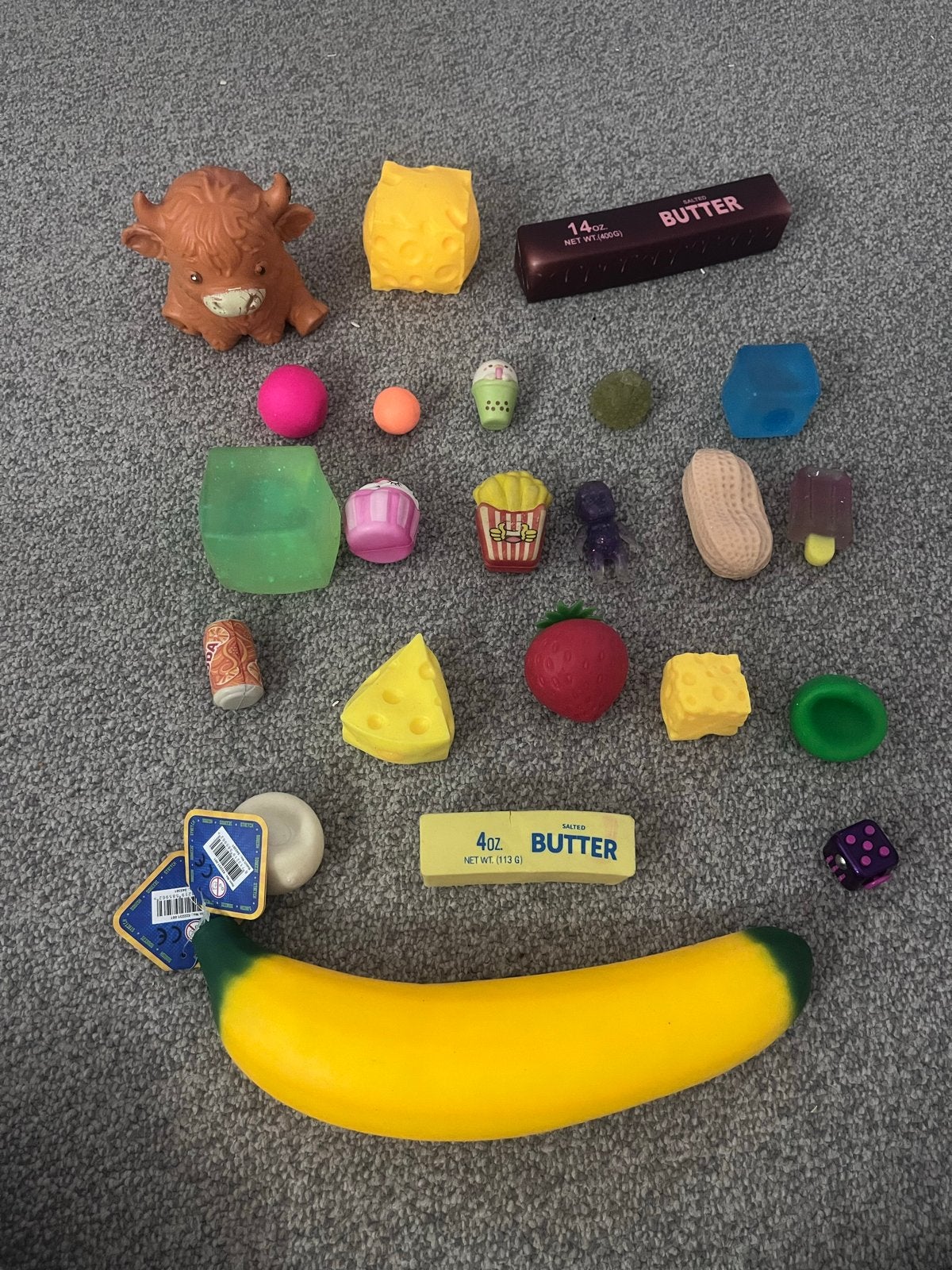 Diverse Squishy's - Stressvermindering en Speelplezier, Kinderen en Baby's, Speelgoed | Overig, Ophalen of Verzenden, Gebruikt