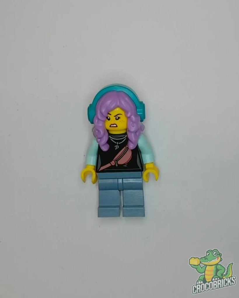LEGO Hidden Side hs046 Parker L. Jackson - Black Top with He, Gebruikt, Overige thema's, Verzenden, Lego