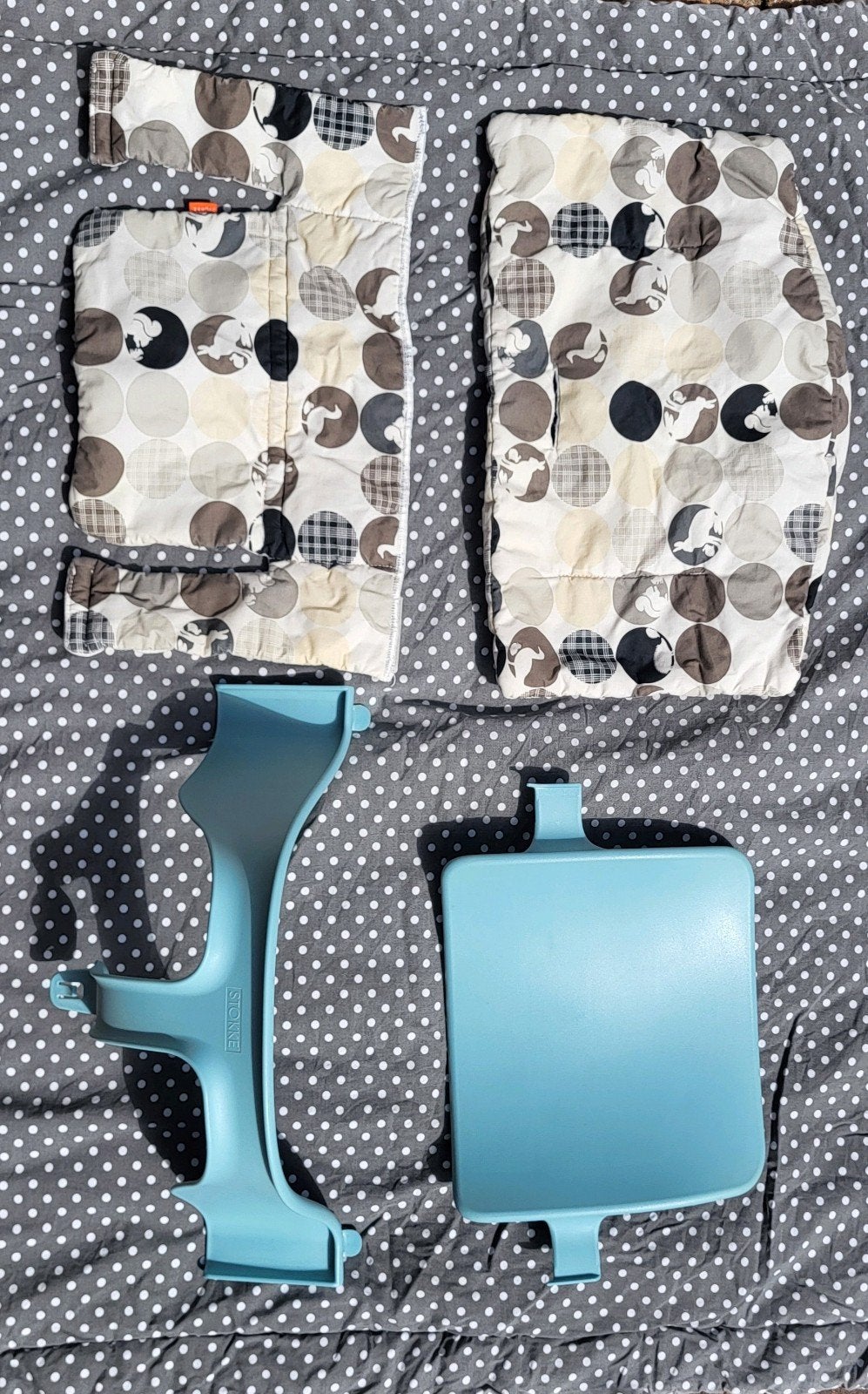 Stokke Tripp Trapp Baby Set met kussens - Zo goed als nieuw, Ophalen of Verzenden, Zo goed als nieuw, Meegroeistoel, Gordel(s)