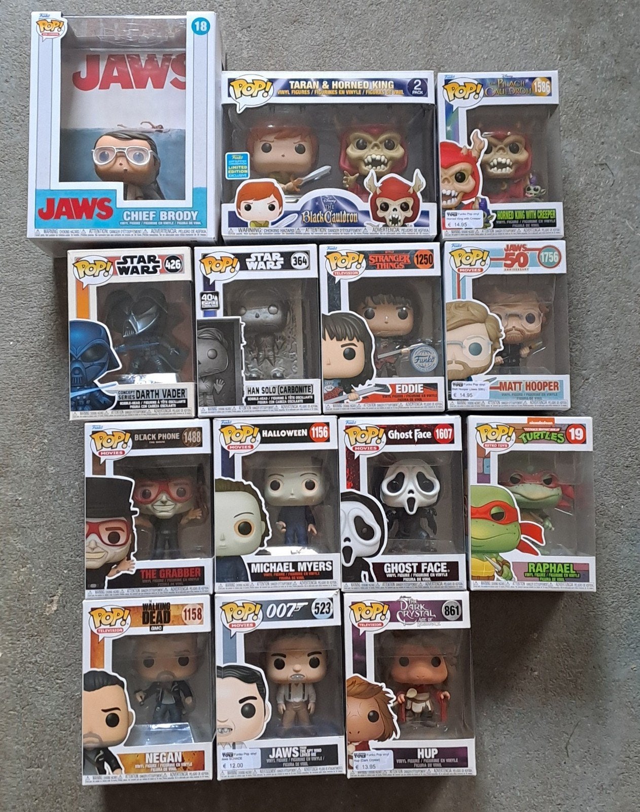 Funko's Pop diverse, vaste prijs, Verzamelen, Poppetjes en Figuurtjes, Ophalen of Verzenden