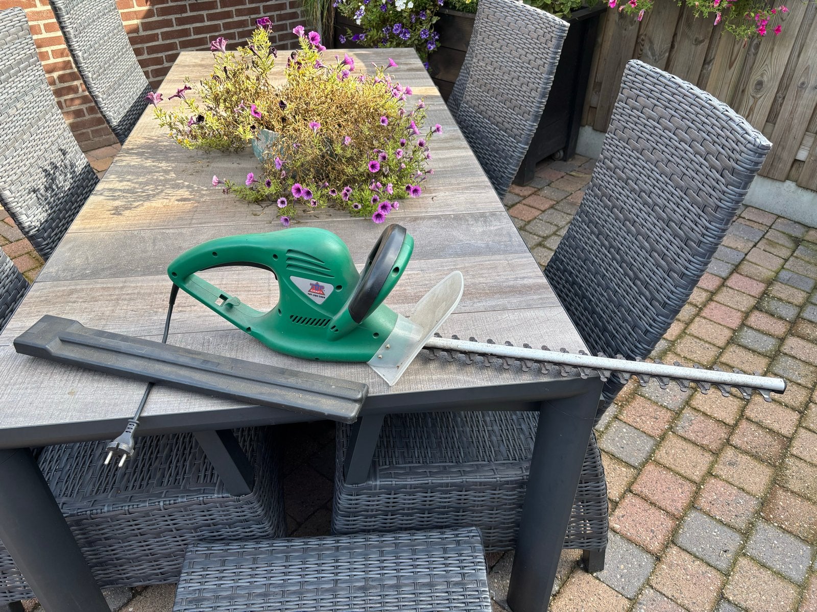 Heggenschaar Top Craft THT-500/2004 - Elektrisch, Tuin en Terras, Ophalen, Gebruikt, Elektrisch