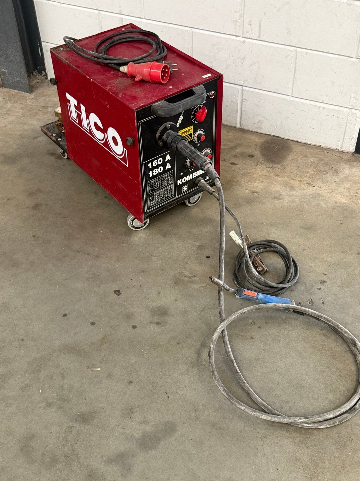 Tico Kombimig 160A 180A Lasapparaat 400V/230V, Ophalen, Gebruikt, 150 tot 250 ampère, Co2