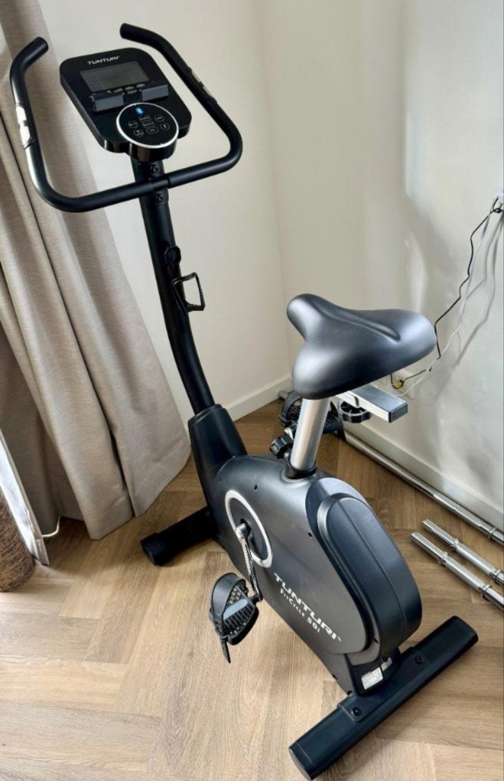 Zgan Hometrainer Tunturi FitCycle 50i Zwift Kinomap, Ophalen, Zo goed als nieuw, Hometrainer