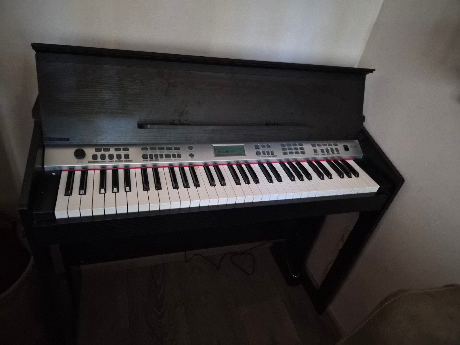 Schubert Elektrische Piano met Pedaal - Goede Staat, Ophalen, Gebruikt, Zwart, Digitaal