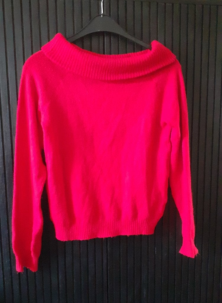 Rode Meisjes Trui Maat 158/164, Kinderen en Baby's, Meisje, Trui of Vest, H&M, Ophalen of Verzenden