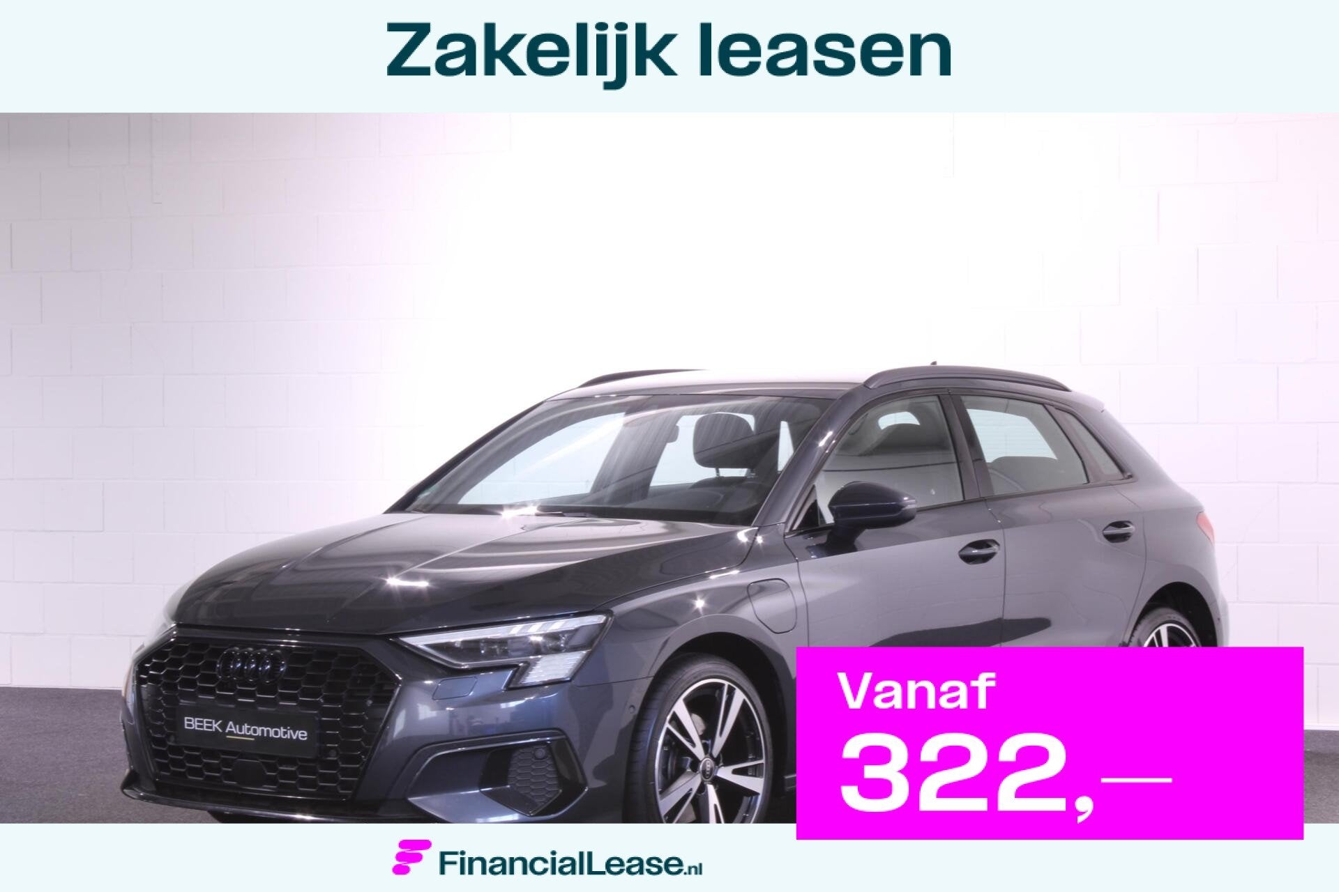 Audi A3 Sportback 40 TFSIe Advanced | MATRIX | CAMERA |, Stof, Gebruikt, Zwart, 4 cilinders