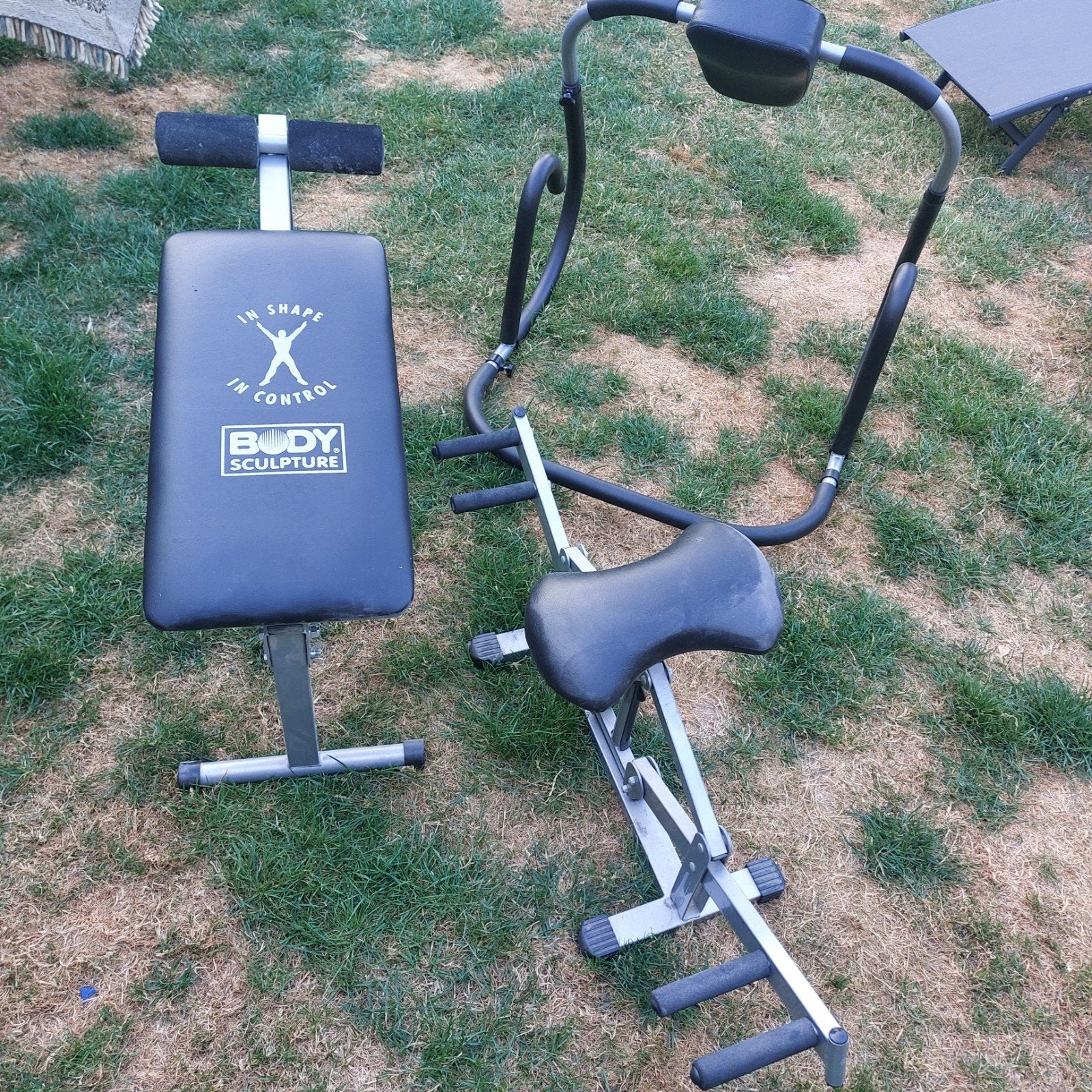 Fitness apparaten: Buikspierbank en Ab Trainer, Ophalen, Gebruikt, Overige typen, Buik
