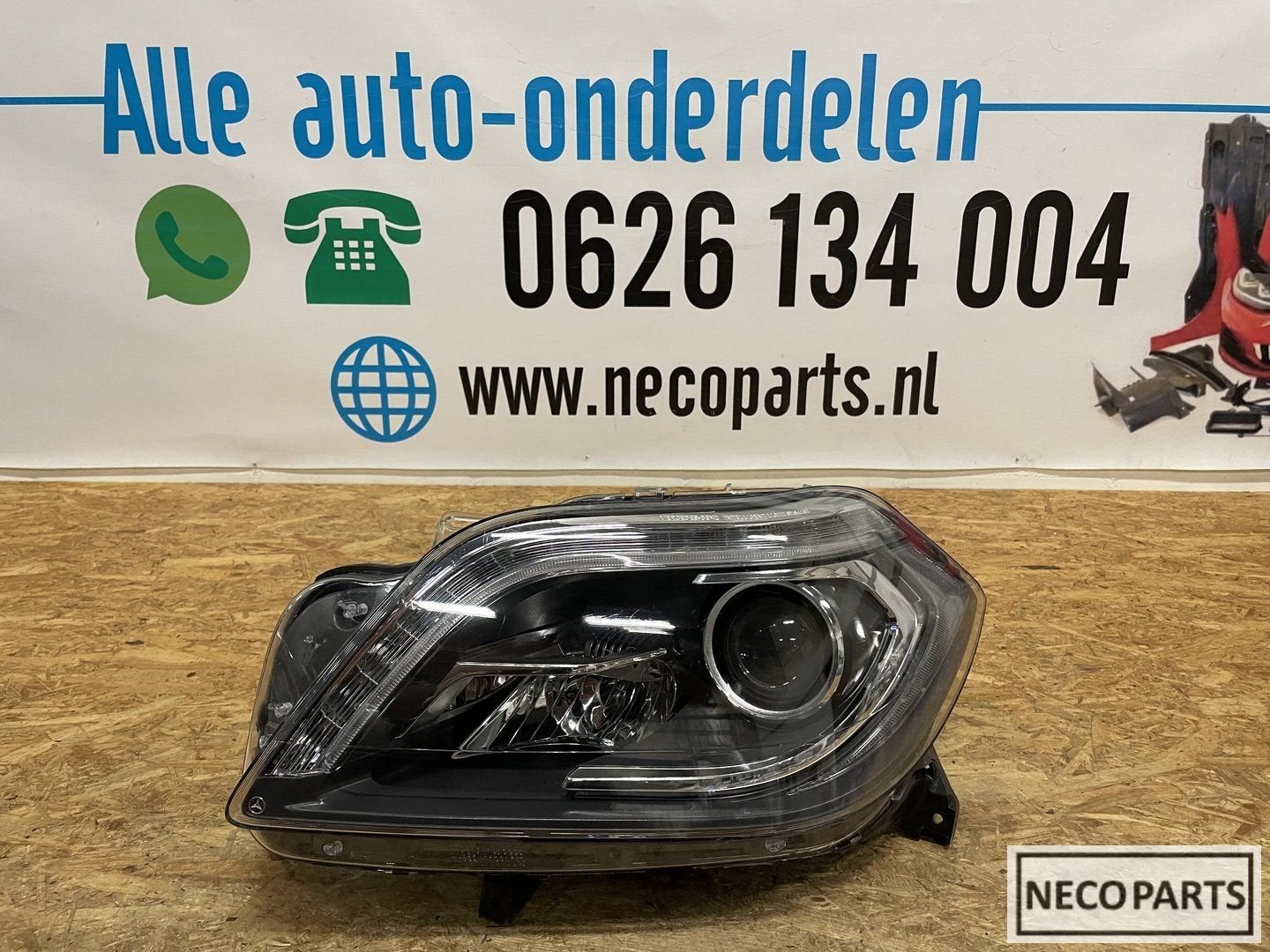 X166 W166 GL ILS XENON LED KOPLAMP LINKS A1668207361, Gebruikt, -, Ophalen of Verzenden, -