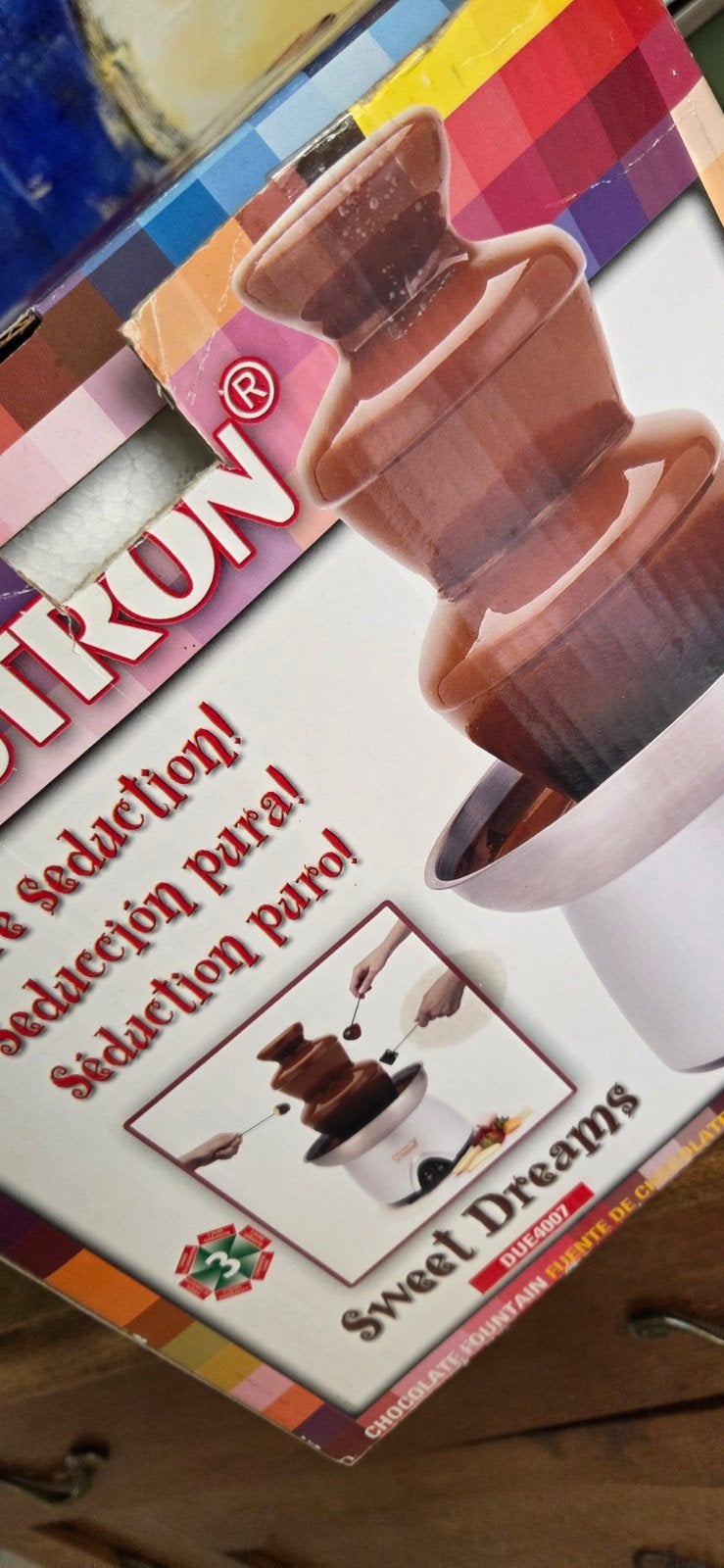 Bestron La Fontana Chocoladefontein DUE4007, Ophalen, Gebruikt, Elektrisch, Fondueset