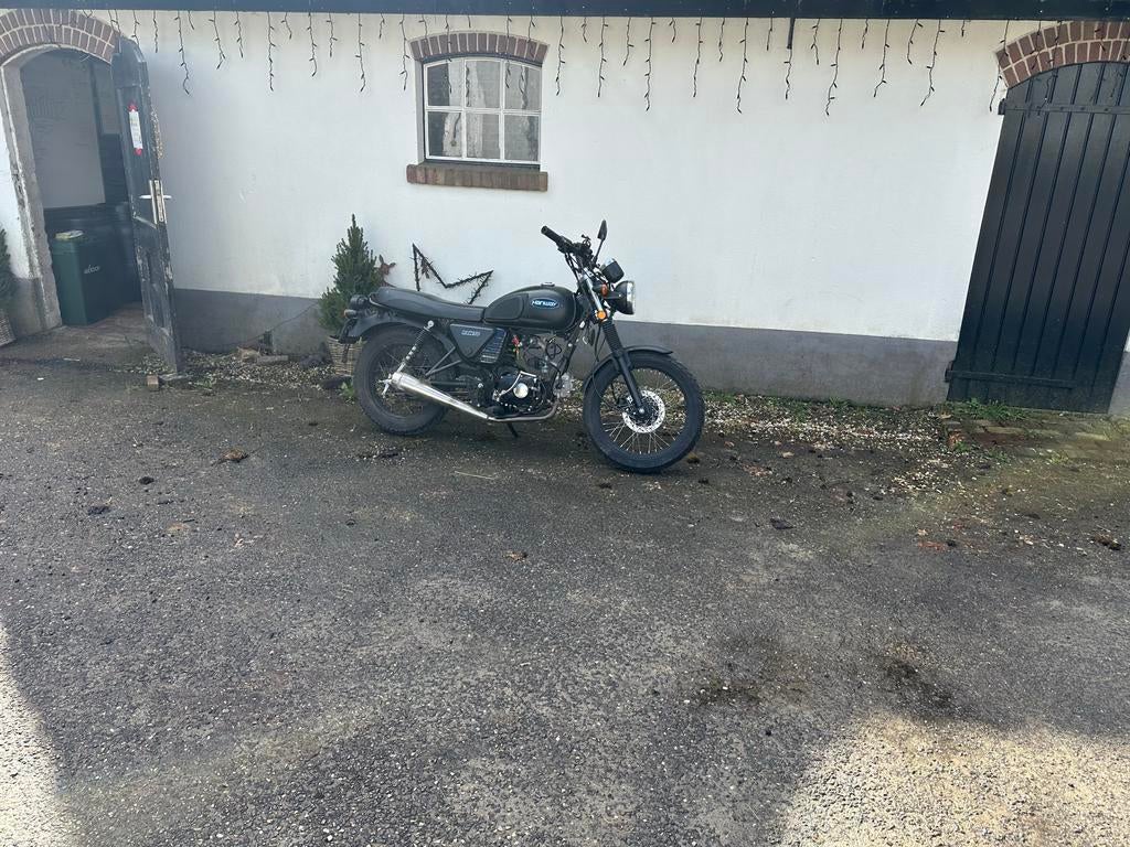 Hanway raw 50 schakelbrommer (125cc), Ophalen